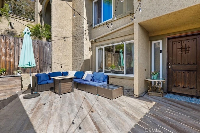 23711 Whale Cv, Laguna Niguel, CA 92677 - deck featuring outdoor lounge area