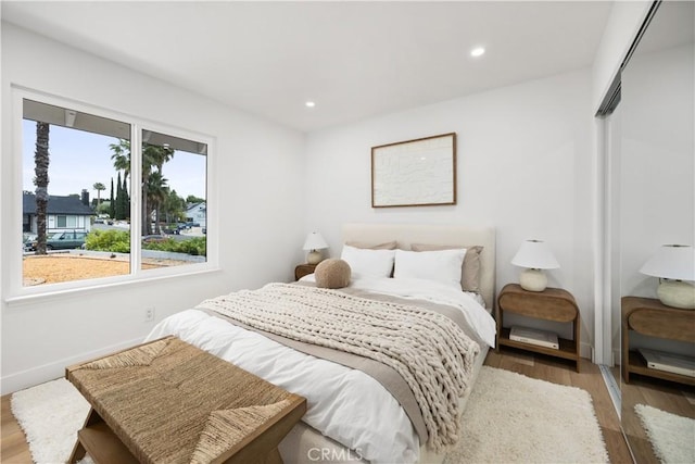 24091 Marathon St, Mission Viejo, CA 92691 - bedroom with wood finished floors and recessed lighting
