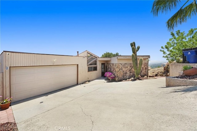 8742 Azul Dr, West Hills, CA 91304 - mid-century modern home featuring driveway