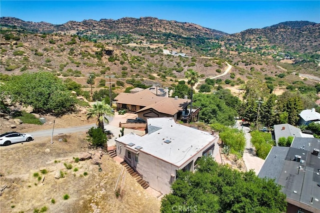 8742 Azul Dr, West Hills, CA 91304 - aerial view of a mountain backdrop