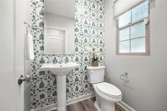113 Soaring Eagle, Irvine, CA 92618 - bathroom featuring toilet and wood finished floors