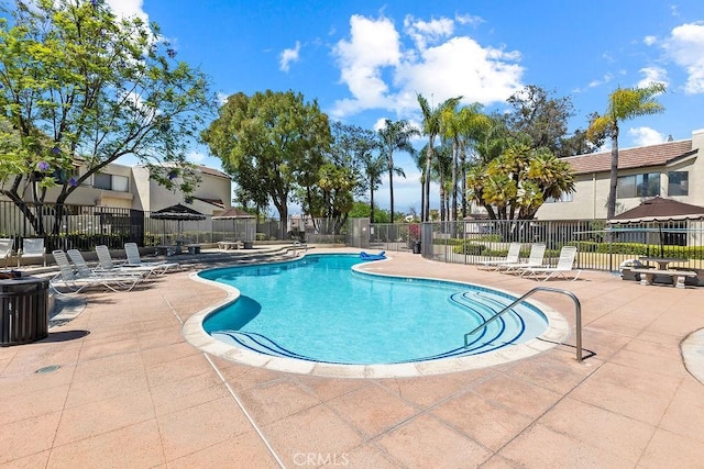 13104 Glen Ct Unit 7, Chino Hills, CA 91709 - community pool with a patio area