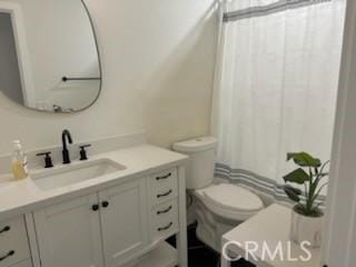 1308 Dixon Ct, Chula Vista, CA 91911 - bathroom with vanity and a shower with shower curtain