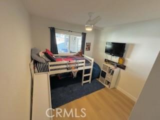 1308 Dixon Ct, Chula Vista, CA 91911 - bedroom with wood finished floors and a ceiling fan