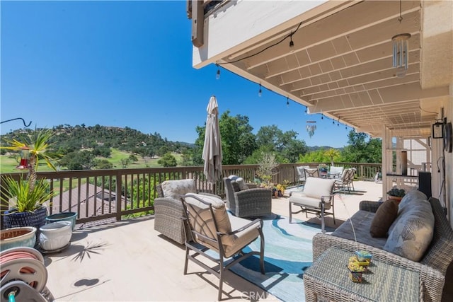 8674 Paseo De Vaca, Atascadero, CA 93422 - view of patio / terrace featuring outdoor lounge area and outdoor dining space