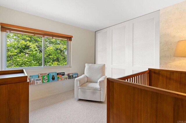 2005 Countrywood Ct, Encinitas, CA 92024 - bedroom featuring wallpapered walls, carpet floors, and a crib