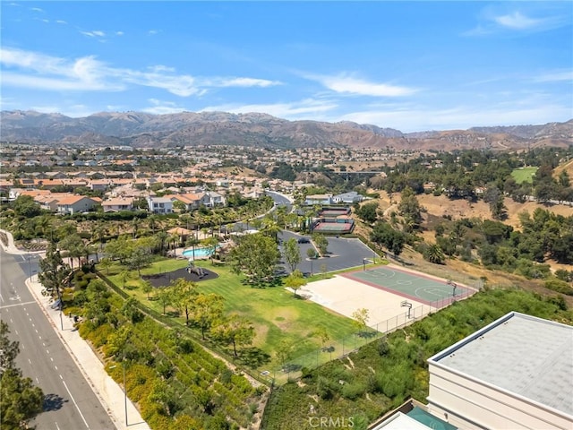 19900 Mariposa Creek Way, Porter Ranch, CA 91326 - aerial perspective of suburban area featuring mountains