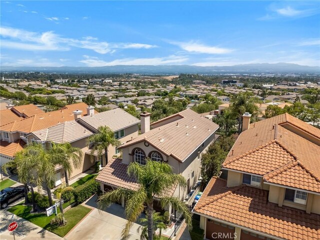 19900 Mariposa Creek Way, Porter Ranch, CA 91326 - aerial view of residential area with mountains