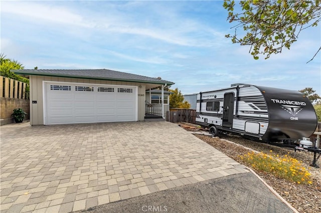 1595 15th St, Los Osos, CA 93402 - view of front of home featuring decorative driveway