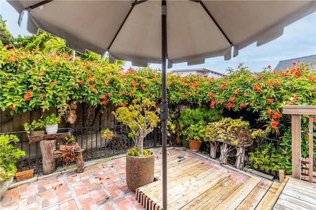 1595 15th St, Los Osos, CA 93402 - view of patio / terrace featuring a deck
