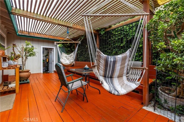 1595 15th St, Los Osos, CA 93402 - deck with a pergola