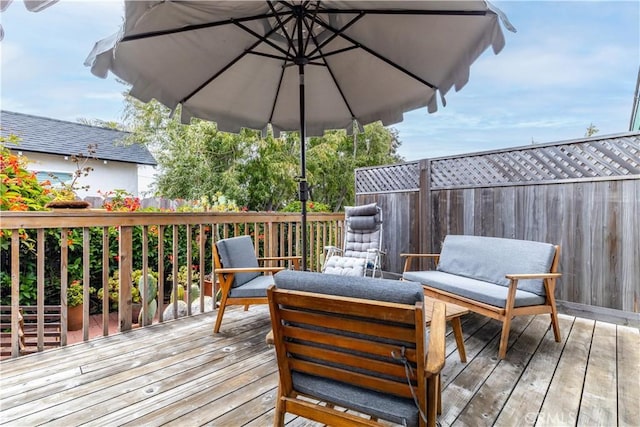 1595 15th St, Los Osos, CA 93402 - view of wooden terrace