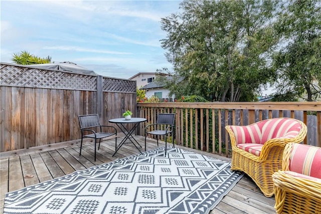 1595 15th St, Los Osos, CA 93402 - view of wooden terrace