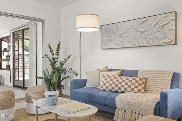 5217 Hillridge Dr, Camarillo, CA 93012 - living area featuring baseboards