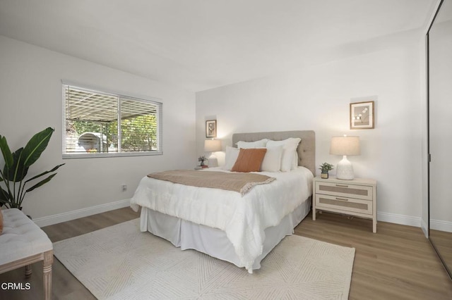 5217 Hillridge Dr, Camarillo, CA 93012 - bedroom featuring baseboards and wood finished floors