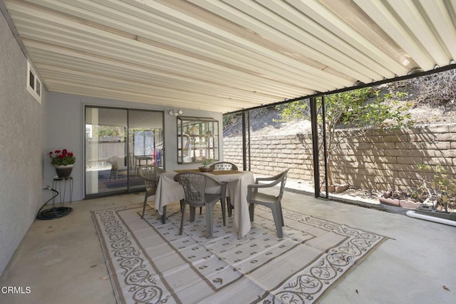 5217 Hillridge Dr, Camarillo, CA 93012 - sunroom featuring outdoor dining space