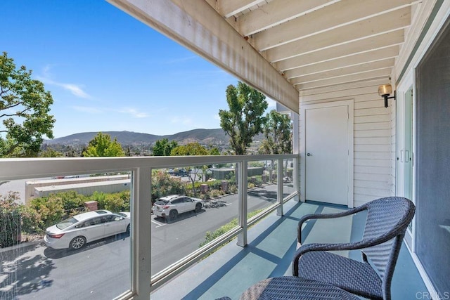 1560 Circa Del Lago Unit D204, San Marcos, CA 92078 - balcony with a mountain view
