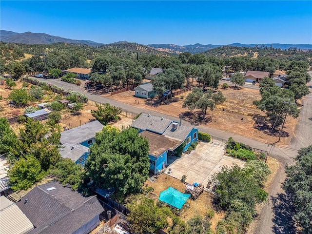 16374 35th Ave Unit 2, Clearlake, CA 95422 - drone / aerial view of a mountain backdrop