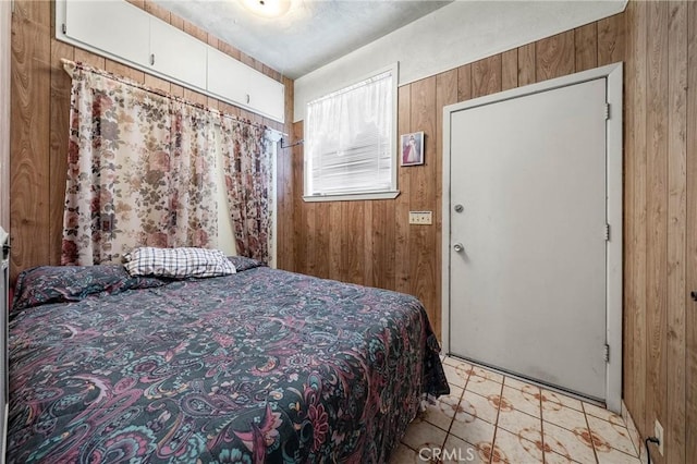 16374 35th Ave Unit 2, Clearlake, CA 95422 - bedroom with wood walls