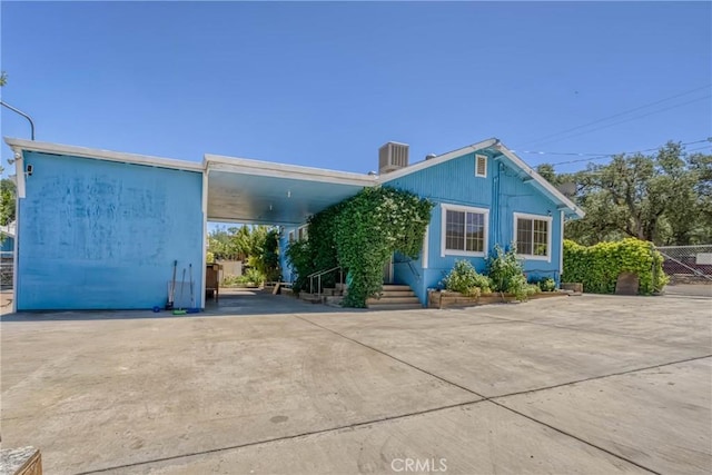 16374 35th Ave Unit 2, Clearlake, CA 95422 - view of front of house featuring a carport