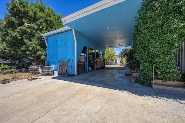 16374 35th Ave Unit 2, Clearlake, CA 95422 - view of patio / terrace featuring a grill