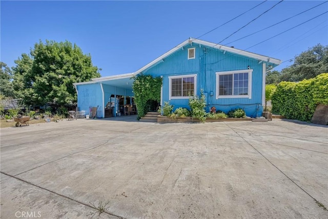16374 35th Ave Unit 2, Clearlake, CA 95422 - view of front of house featuring driveway and an attached carport