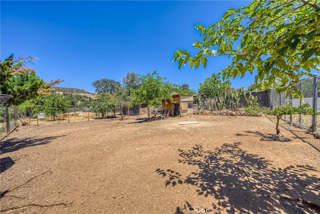 16374 35th Ave Unit 2, Clearlake, CA 95422 - view of yard with an outbuilding
