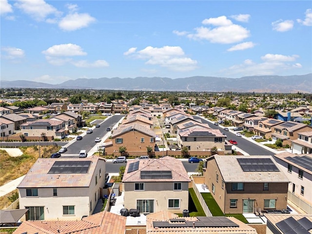 571 E Alru Ave, Rialto, CA 92376 - aerial view of residential area featuring mountains