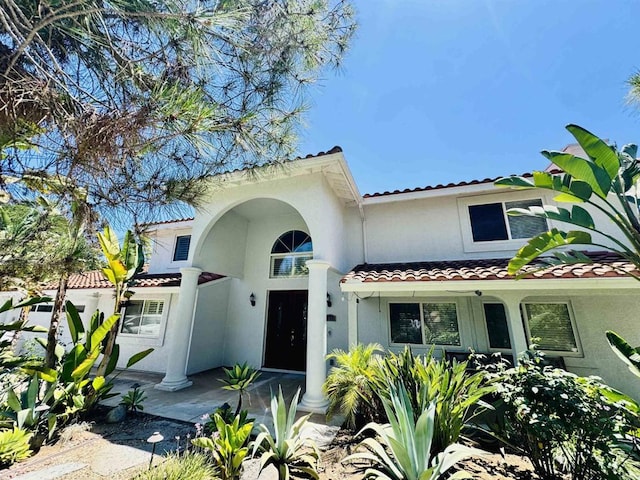 15696 Oakstand Rd, Poway, CA 92064 - view of front of property with stucco siding and a tile roof
