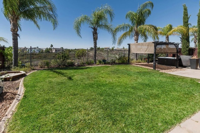 33740 Sattui St, Temecula, CA 92592 - view of yard featuring a pergola