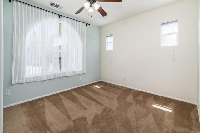 33740 Sattui St, Temecula, CA 92592 - carpeted empty room featuring a ceiling fan and baseboards