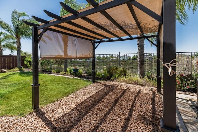 33740 Sattui St, Temecula, CA 92592 - fenced backyard featuring a pergola
