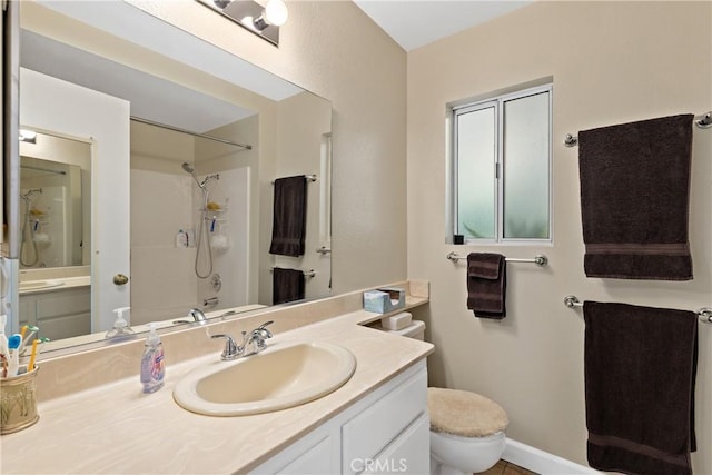 42244 Cosmic Dr, Temecula, CA 92592 - bathroom featuring vanity and a shower