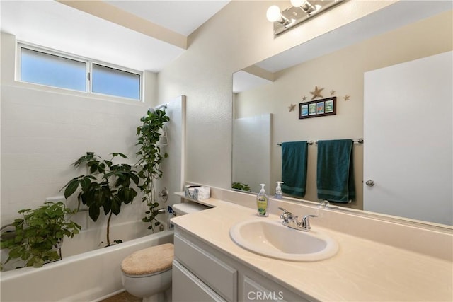 42244 Cosmic Dr, Temecula, CA 92592 - bathroom with vanity and shower / bathtub combination