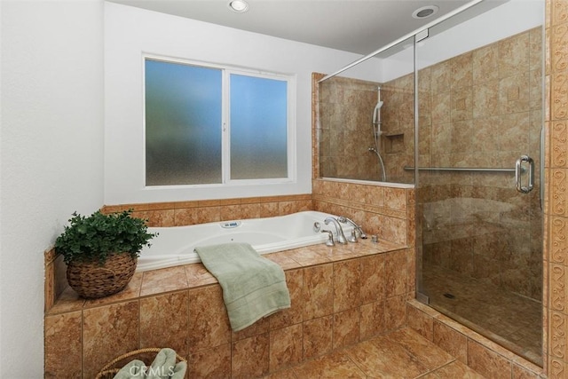 21285 Shoemaker Ln, Wildomar, CA 92595 - full bath with a bath and a stall shower