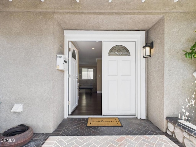 2025 N Chouteau St, Orange, CA 92865 - view of exterior entry featuring stucco siding
