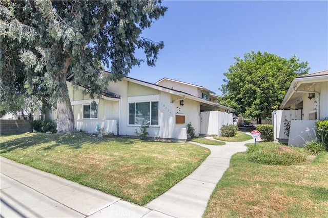 16755 Parthenia St Unit 5, Northridge, CA 91343 - view of front of house with stucco siding
