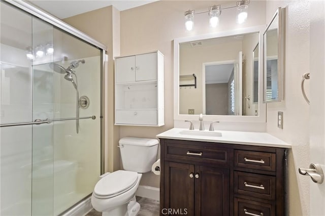 1710 S El Camino Real Unit E204, Encinitas, CA 92024 - full bath featuring vanity and a shower stall
