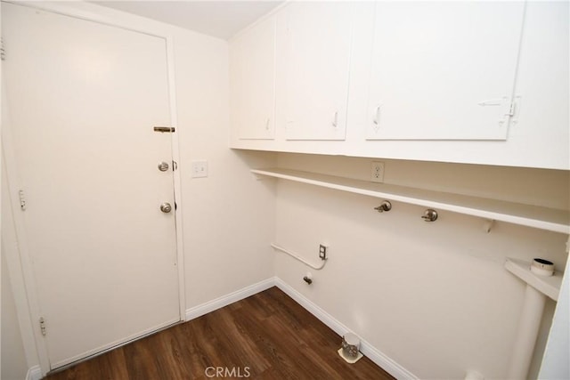 23814 Walnut St, Torrance, CA 90501 - laundry area featuring cabinet space and dark wood finished floors