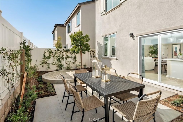 25165 Hunter Ave, Moreno Valley, CA 92551 - fenced backyard with a patio area and outdoor dining space