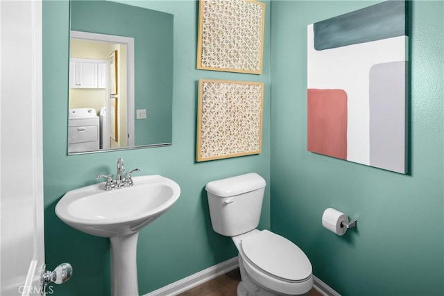 25165 Hunter Ave, Moreno Valley, CA 92551 - half bath featuring washer / dryer and toilet