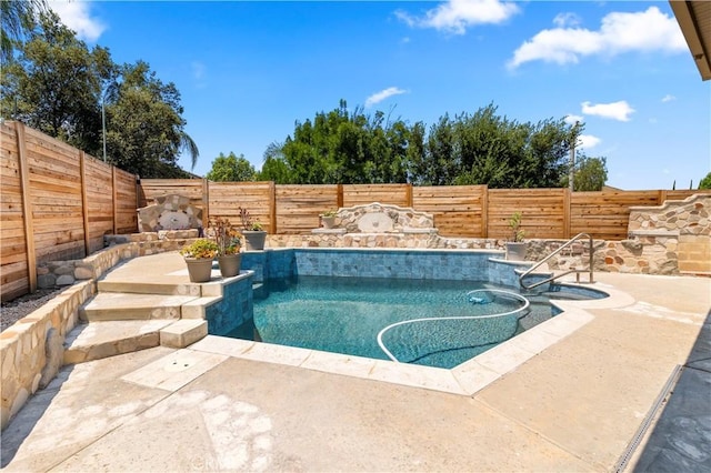 29813 Via Sevilla, Temecula, CA 92591 - view of pool featuring a patio and a fenced backyard