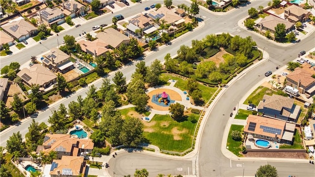 28677 Sunridge Ct, Menifee, CA 92584 - view of property location with nearby suburban area and a pool