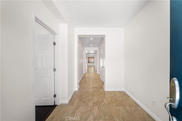 28677 Sunridge Ct, Menifee, CA 92584 - hallway with baseboards