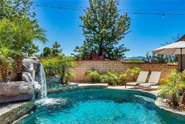 23235 Redbud Ridge Cir, Valencia, CA 91354 - view of swimming pool