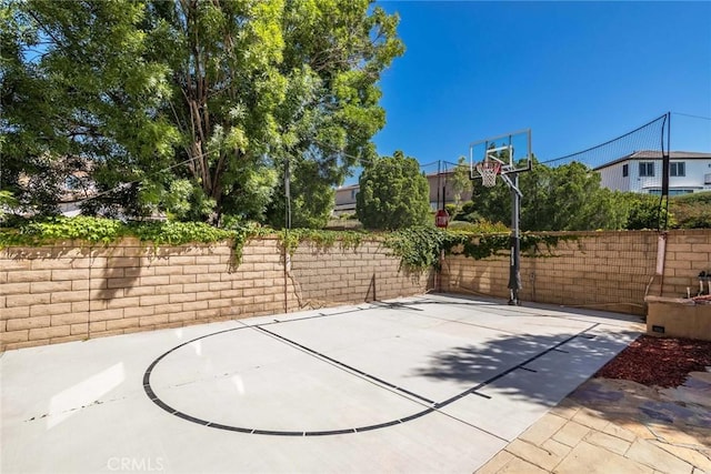 27960 Agapanthus Ln, Valencia, CA 91354 - view of sport court with basketball hoop