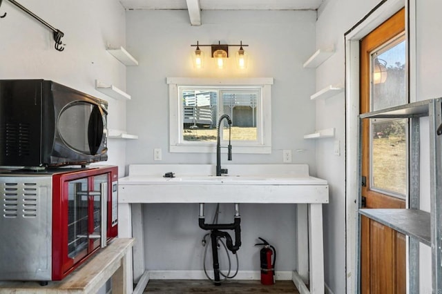 6737 San Miguel Ave, Lemon Grove, CA 91945 - bathroom featuring plenty of natural light and wood finished floors