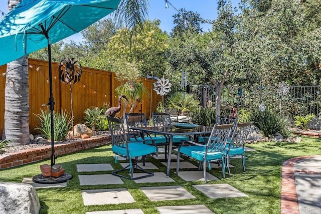1467 Belmont Park Rd, Oceanside, CA 92057 - fenced backyard with a patio area