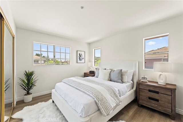 5255 La Madera Ave, El Monte, CA 91732 - bedroom featuring wood finished floors and a closet