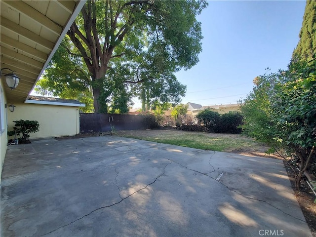 17623 Clymer St, Granada Hills, CA 91344 - fenced backyard featuring a patio